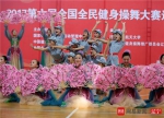 沈阳市聋校学生参加全民健身操舞大赛 - 残疾人联合会