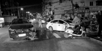 别克车和玛莎拉蒂相撞 沈阳又一起撞豪车事故 - 辽宁频道