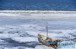 渤海大连北部海域出现大面积结冰（图） - 辽宁频道