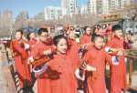 沈阳：小学生打起竹板唱“创城”（图） - 辽宁频道