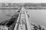 长青跨浑河桥加宽改造工程钢箱梁施工已接近尾声 - 辽宁频道