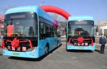 大连首批氢燃料电池公交车上线通车 - 中国在线