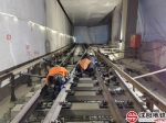 沈阳地铁4号线一期工程轨道开始铺设 - 沈阳地铁