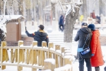 鞍山：浪漫初雪（组图） - 辽宁频道