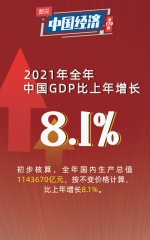 【图说中国经济】增速8.1%！十张海报速览2021年“成绩单” - 中国在线